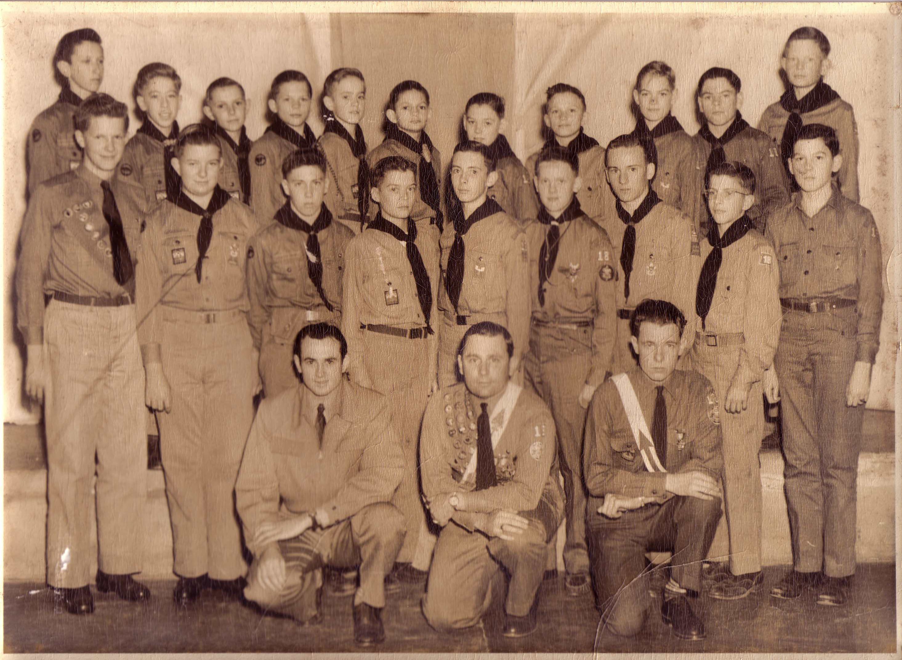 Troop 818 in 1947