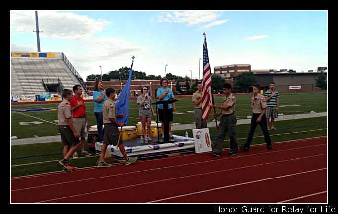 Stillwater Relay for Life Honor Guard